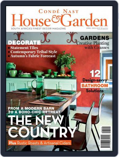 Condé Nast House & Garden March 30th, 2016 Digital Back Issue Cover