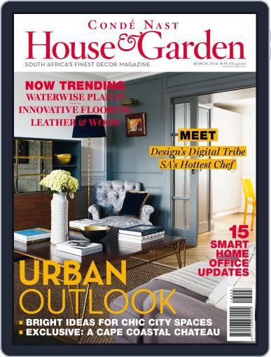 Condé Nast House & Garden February 24th, 2016 Digital Back Issue Cover