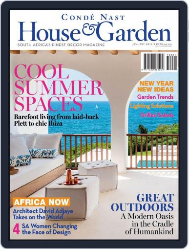 Condé Nast House & Garden December 1st, 2015 Digital Back Issue Cover