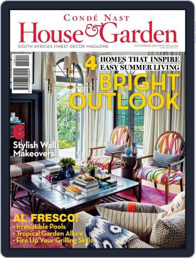 Condé Nast House & Garden November 3rd, 2015 Digital Back Issue Cover