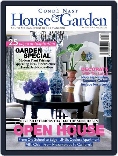 Condé Nast House & Garden October 1st, 2015 Digital Back Issue Cover