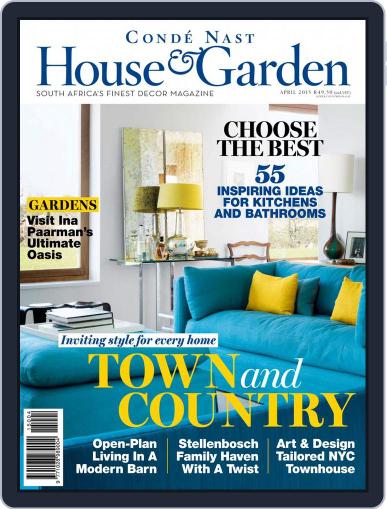 Condé Nast House & Garden April 1st, 2015 Digital Back Issue Cover