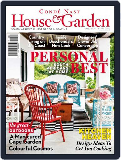 Condé Nast House & Garden January 21st, 2015 Digital Back Issue Cover