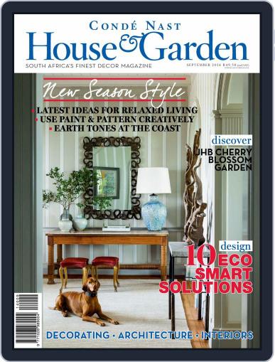 Condé Nast House & Garden August 20th, 2014 Digital Back Issue Cover