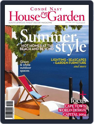 Condé Nast House & Garden January 2nd, 2014 Digital Back Issue Cover