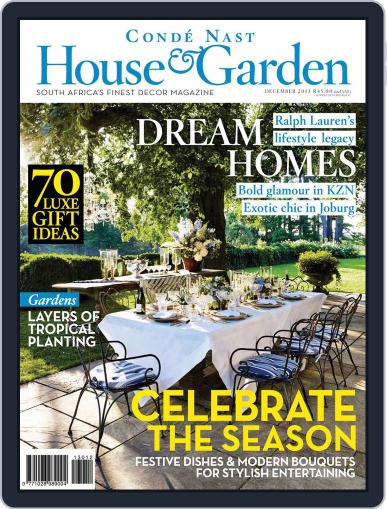 Condé Nast House & Garden November 20th, 2013 Digital Back Issue Cover