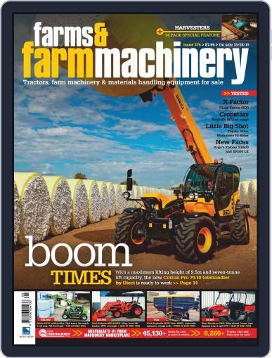 Farms and Farm Machinery September 1st, 2019 Digital Back Issue Cover