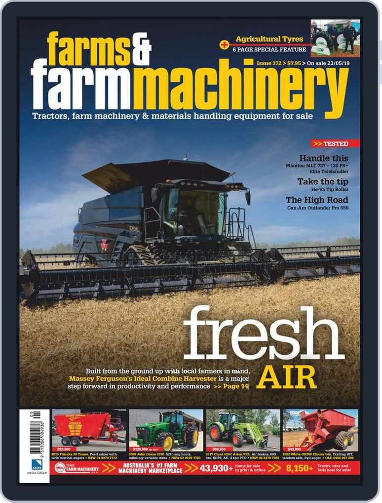 Farms and Farm Machinery Issue 372 (Digital) - DiscountMags.com
