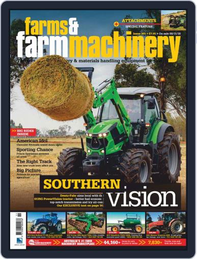 Farms and Farm Machinery November 1st, 2018 Digital Back Issue Cover