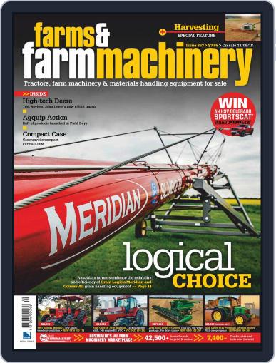 Farms and Farm Machinery September 1st, 2018 Digital Back Issue Cover