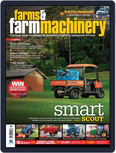 Farms and Farm Machinery August 1st, 2018 Digital Back Issue Cover