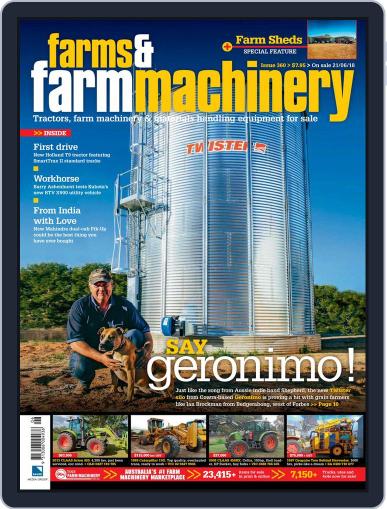 Farms and Farm Machinery July 1st, 2018 Digital Back Issue Cover