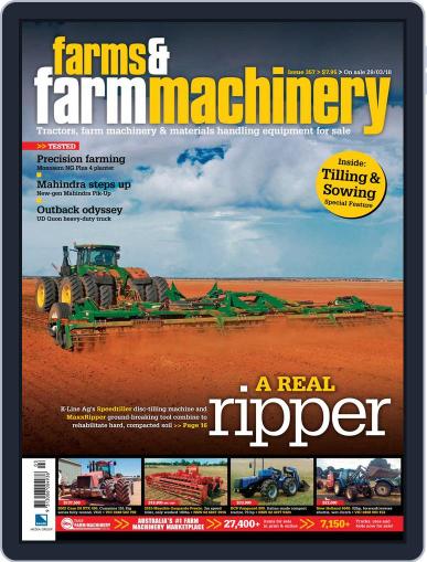 Farms and Farm Machinery April 1st, 2018 Digital Back Issue Cover