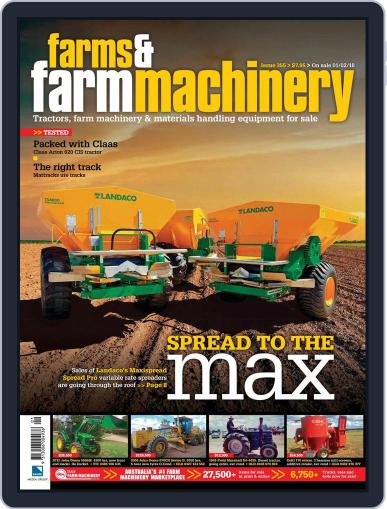 Farms and Farm Machinery February 1st, 2018 Digital Back Issue Cover