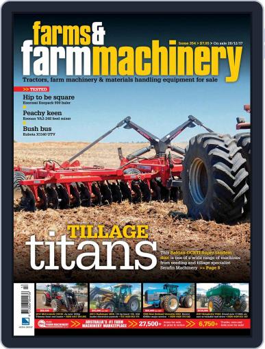 Farms and Farm Machinery December 28th, 2017 Digital Back Issue Cover