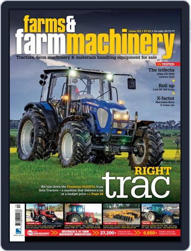Farms and Farm Machinery November 30th, 2017 Digital Back Issue Cover
