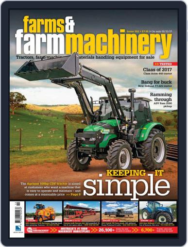 Farms and Farm Machinery November 1st, 2017 Digital Back Issue Cover