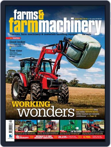 Farms and Farm Machinery September 1st, 2017 Digital Back Issue Cover