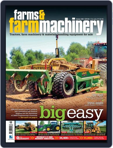 Farms and Farm Machinery November 1st, 2016 Digital Back Issue Cover
