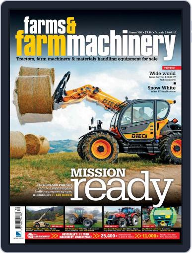 Farms and Farm Machinery October 1st, 2016 Digital Back Issue Cover