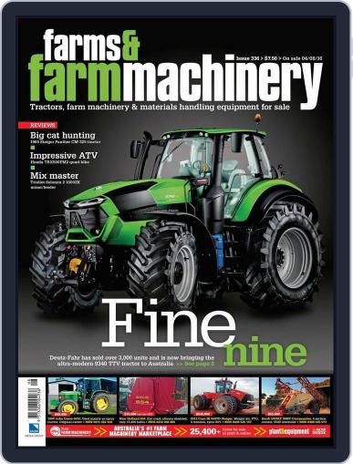Farms and Farm Machinery August 4th, 2016 Digital Back Issue Cover