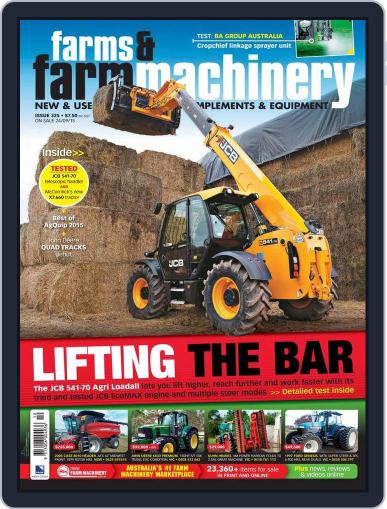 Farms and Farm Machinery September 23rd, 2015 Digital Back Issue Cover