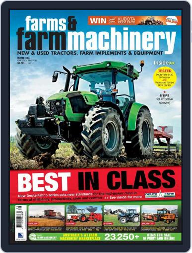 Farms and Farm Machinery August 27th, 2015 Digital Back Issue Cover