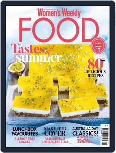 The Australian Women’s Weekly Food November 1st, 2018 Digital Back Issue Cover