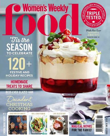The Australian Women’s Weekly Food November 1st, 2016 Digital Back Issue Cover