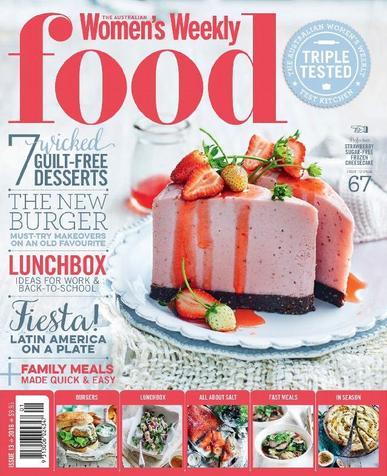 The Australian Women’s Weekly Food January 24th, 2016 Digital Back Issue Cover