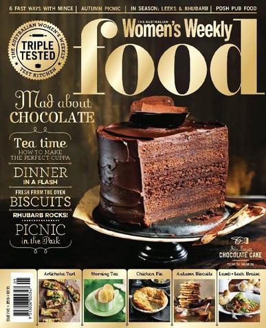 The Australian Women’s Weekly Food May 17th, 2015 Digital Back Issue Cover
