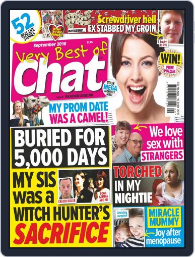 Chat Specials September 1st, 2016 Digital Back Issue Cover