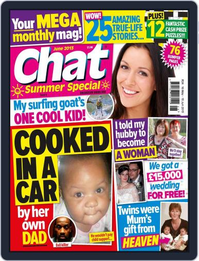 Chat Specials May 16th, 2013 Digital Back Issue Cover