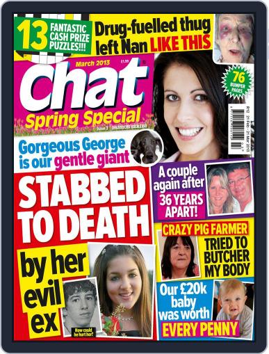 Chat Specials February 20th, 2013 Digital Back Issue Cover