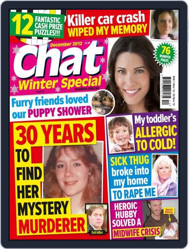 Chat Specials October 31st, 2012 Digital Back Issue Cover