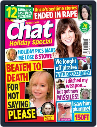 Chat Specials July 16th, 2012 Digital Back Issue Cover