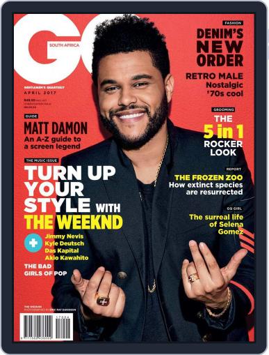 GQ South Africa April 1st, 2017 Digital Back Issue Cover