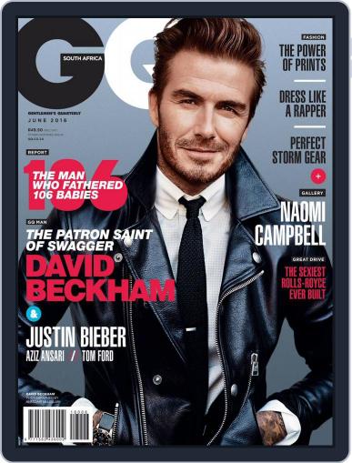 GQ South Africa May 25th, 2016 Digital Back Issue Cover