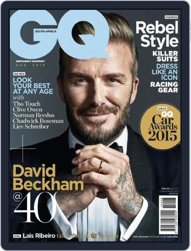 GQ South Africa July 21st, 2015 Digital Back Issue Cover