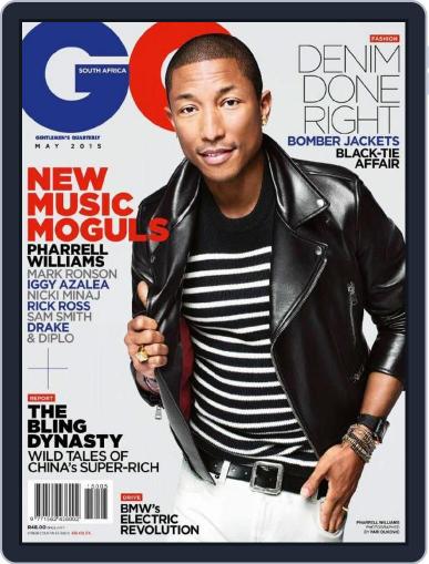 GQ South Africa April 20th, 2015 Digital Back Issue Cover