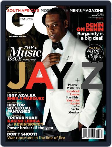 GQ South Africa April 28th, 2014 Digital Back Issue Cover