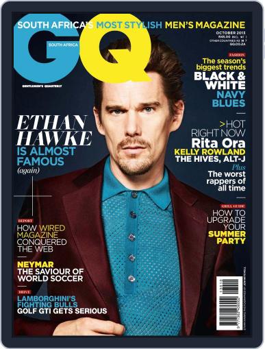 GQ South Africa September 17th, 2013 Digital Back Issue Cover