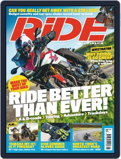 RiDE United Kingdom August 1st, 2020 Digital Back Issue Cover
