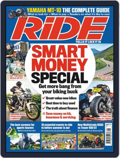 RiDE United Kingdom September 1st, 2019 Digital Back Issue Cover