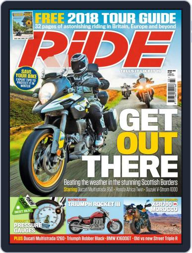 RiDE United Kingdom March 1st, 2018 Digital Back Issue Cover