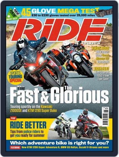RiDE United Kingdom June 1st, 2017 Digital Back Issue Cover