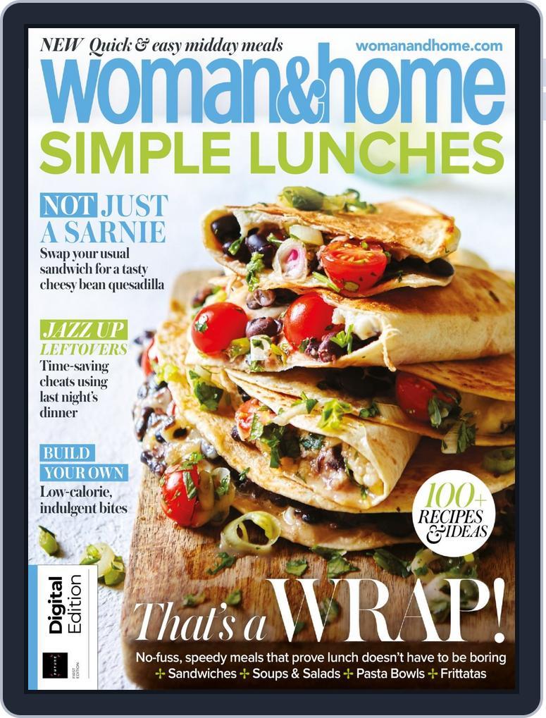 Woman&Home Simple Lunches October 21st, 2025 Digital Back Issue Cover