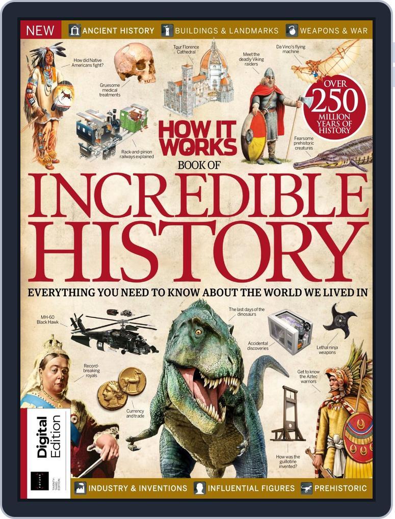 How It Works: Book Of Incredible History - 23rd Ed October 21st, 2025 Digital Back Issue Cover