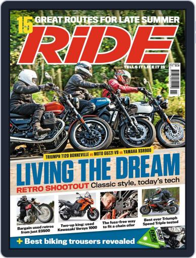 RiDE United Kingdom November 1st, 2016 Digital Back Issue Cover