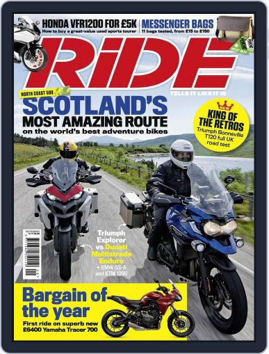 RiDE United Kingdom July 13th, 2016 Digital Back Issue Cover